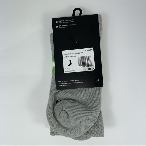 Jordan Legacy Crew Socks - Picture 2 of 2